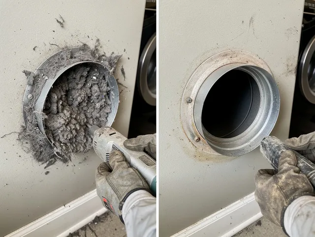Professional clogged vent cleaning by South San Jose Hills Dryer Vent Cleaning in South San Jose Hills